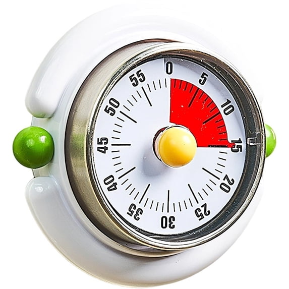 Wiywef 60-Minute Visual Timer Magnetic Suction Countdown Alarm Clock Visual Display Countdown Timer for Classroom Teaching Cooking