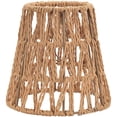 thumbnail image 1 of Wiywef Hand-woven Pendant Lamp Shade Boho Style Ceiling Pendant Lamp Cover Paper Rope Lamp Shade For Ceiling/Wall/Table Lamps, 1 of 7
