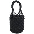 thumbnail image 1 of Wiywef Woven Women Handbag Female Straw Mesh Bag Summer Beach Bags Handmade Bucket Net Bag Rattan Knitte -handle Tote, 1 of 7