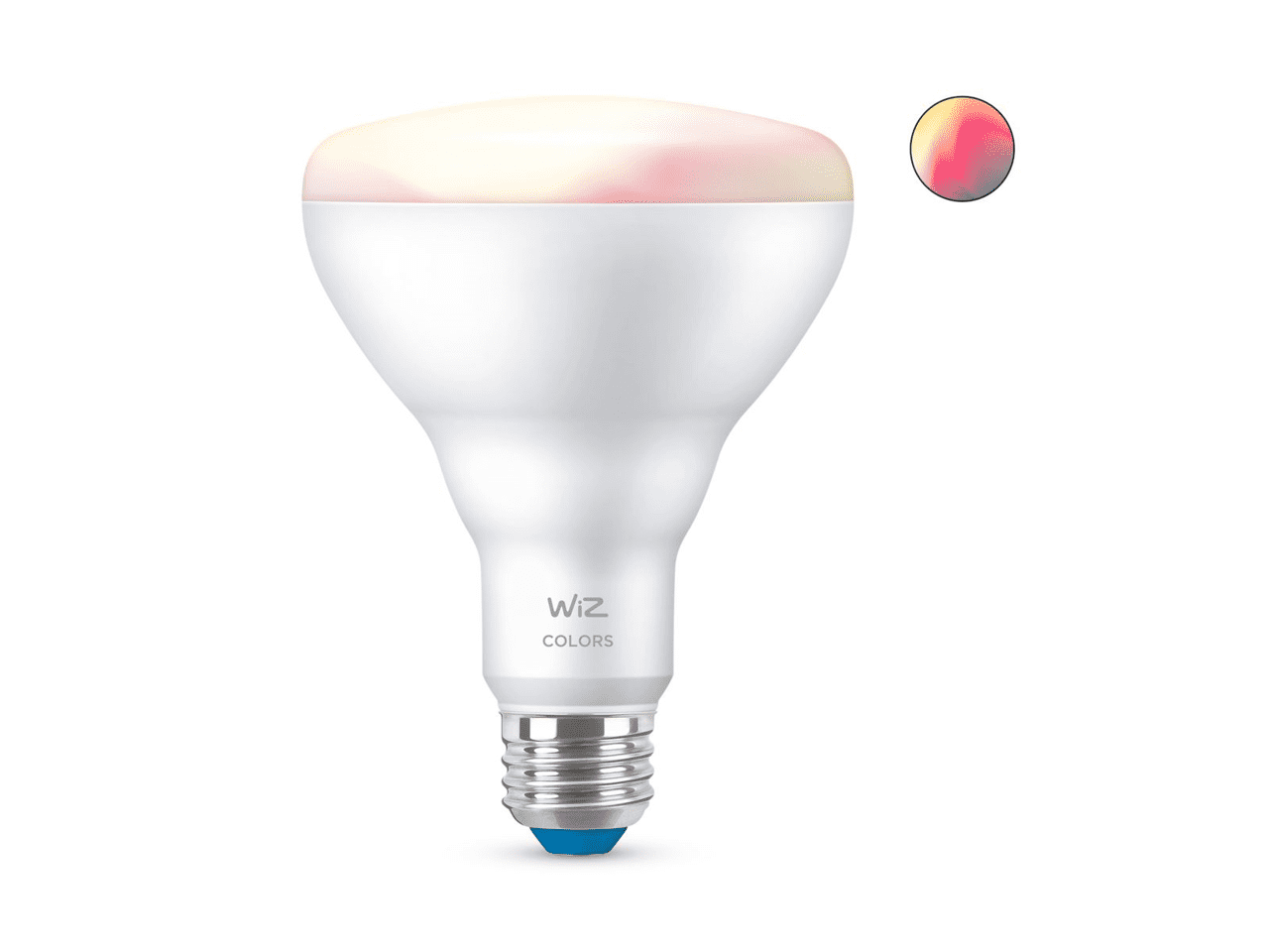 Wiz 603456 Reflector BR30 E26 Color 7.2W Wi-Fi + Bluetooth Smart Bulb