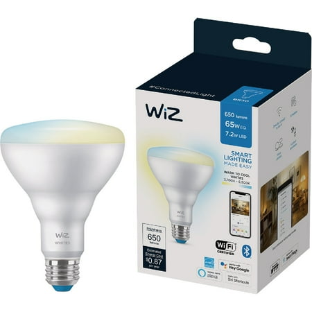 WiZ - BR30 Wi-Fi Smart LED Bulb - Tunable White