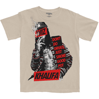 Wiz Khalifa T-Shirt Men's Red I'm On My Level Size Large