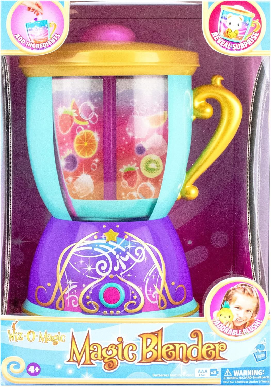 VOCU ヴォーキュ Magic BLEND Room Wiz-O-Magic Magic Blender (2 Surprise Plush!) - Walmart.com