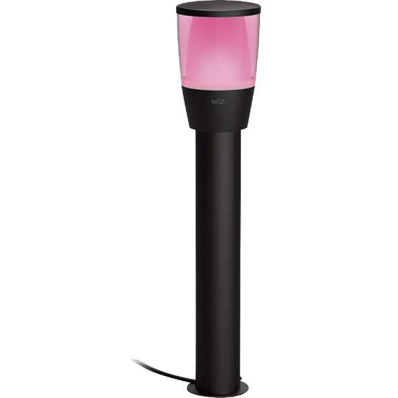 Wiz Wi-Fi LED Smart Color Changing Elpas Bollard Path Light Starter Kit - Pack of 1 - Outdoor - Weatherproof - Control with Wiz Connected App - Works with Google Home, Alexa and Siri Shortcuts