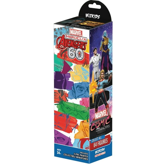 WizKids Avengers 60th Anniversary - Booster Pack New
