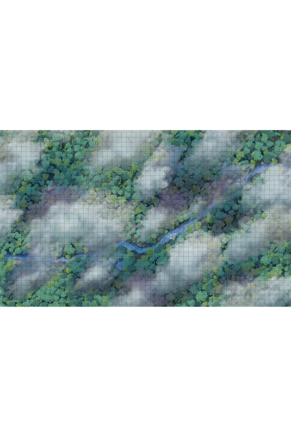 D&D Icons of The Realms: Battle Mat (Sky Battle Mat)