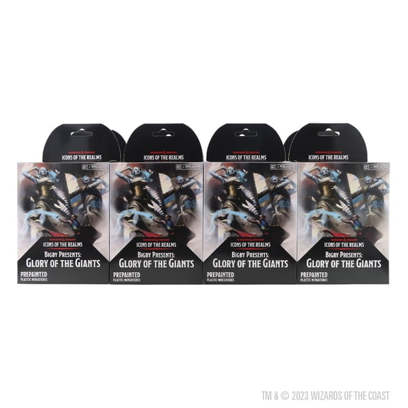 D&D Icons of the Realms: Bigby Presents Glory of the Giants - 8ct Booster Brick (Set 27)