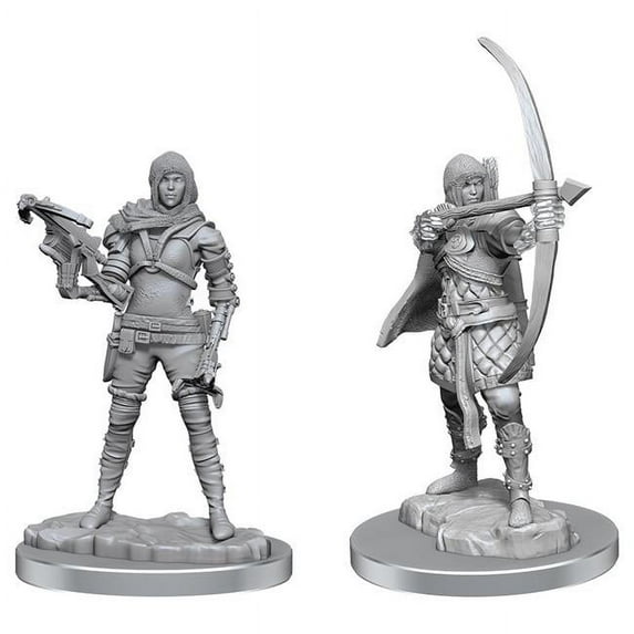 Human Rogue Miniature Figure WizKids Deep Cuts Unpainted Miniatures WizKids