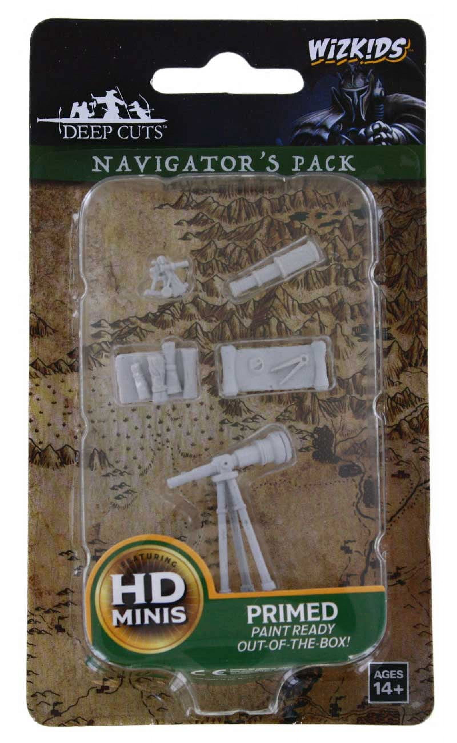 WizKids Deep Cuts Unpainted Miniatures: Cage & Chains