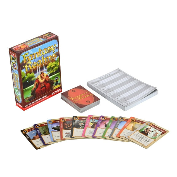 WizKids Fantasy Realms Board Game with Figure and Accessories