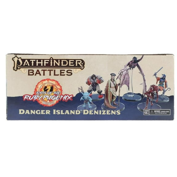 WizKids Fists of the Ruby Phoenix - Danger Island Denizens (Pre-Painted) New