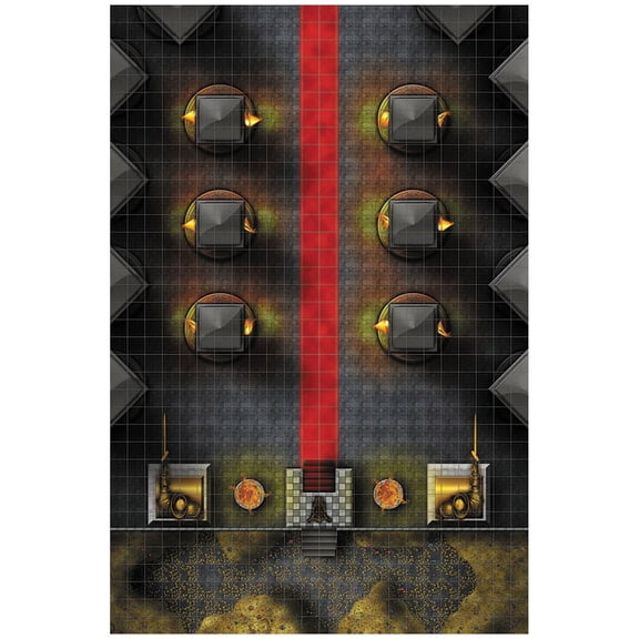 WizKids Collector's Premium Map - Throne Room New