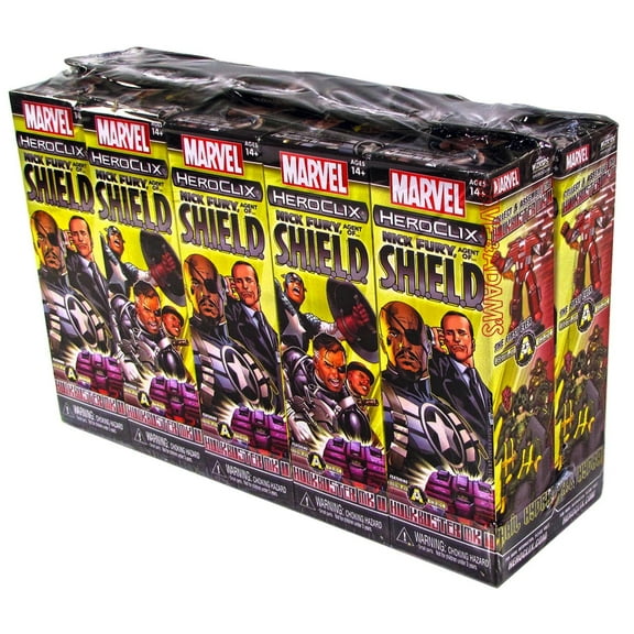 Marvel Heroclix Nick Fury, Agent of S.H.I.E.L.D Booster Brick (Hulkbuster Build a Clix)
