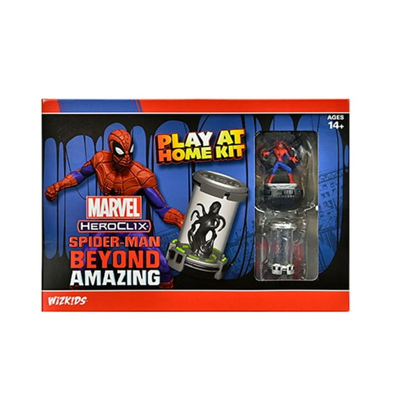 WizKids Marvel HeroClix: Spider-Man Beyond Amazing Home Kit - Peter Parker, Strategy Games, 6 x 3 In
