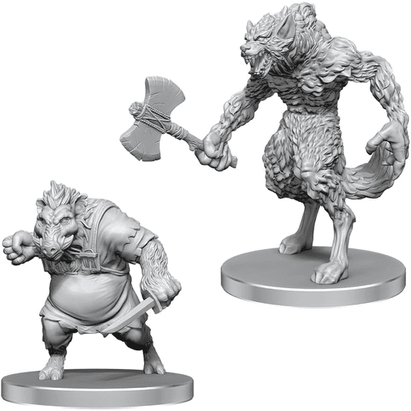 WizKids Pathfinder Battles: Deep Cuts: Werewolf & Wereboar
