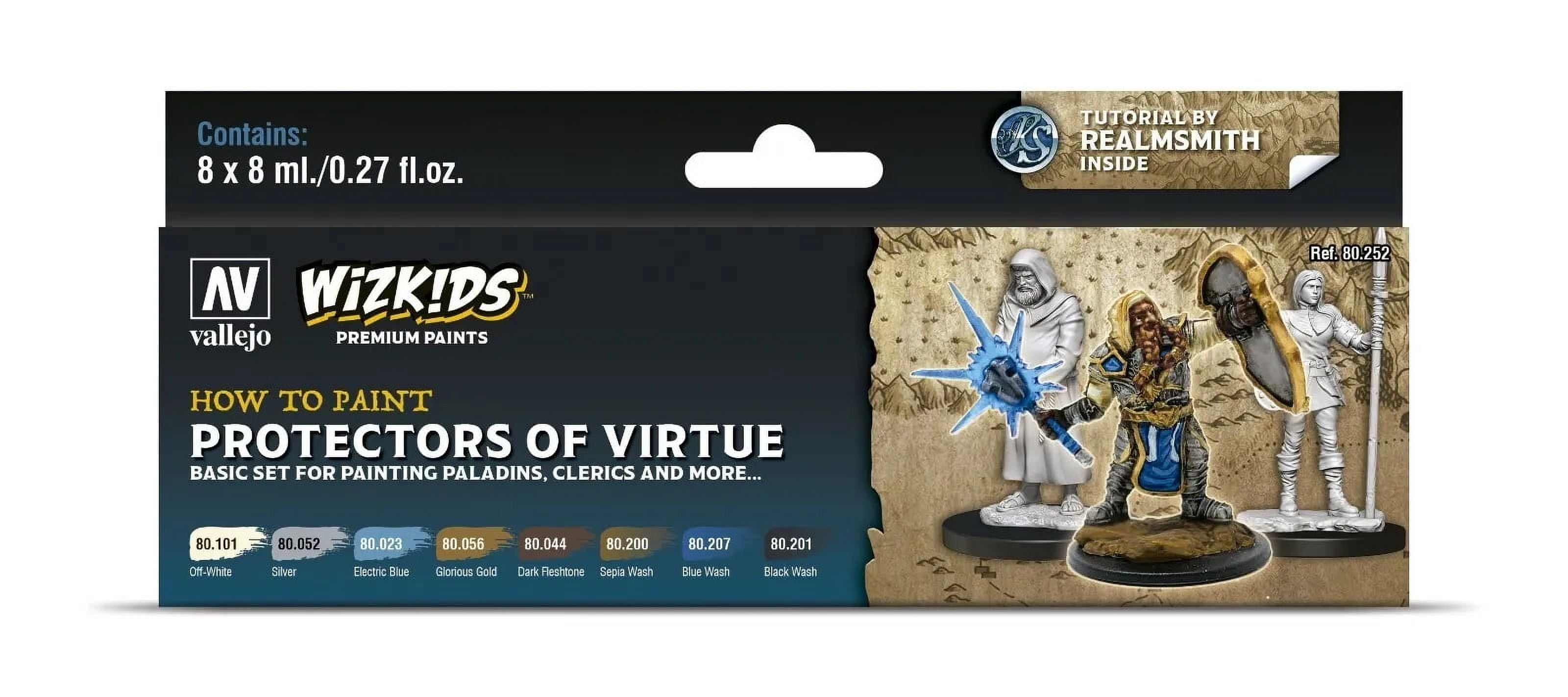 Wizkids Premium Paint Set: Protectors of Virtue