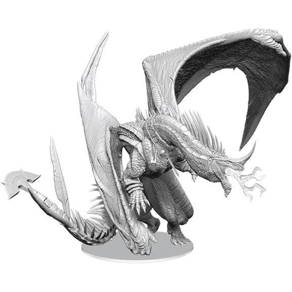 WizKids: Unpainted Ancient Blue Dragon