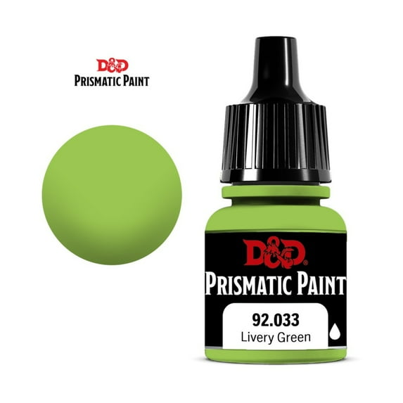 WizKids WZK67134 Dungeons & Dragons Prismatic Paint, Livery Green