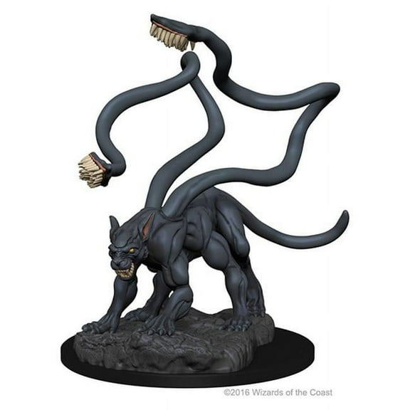 WizKids WZK72576 Dungeons & Dragons Nolzurs Marvelous Unpainted Displacer Beast W1 Miniature