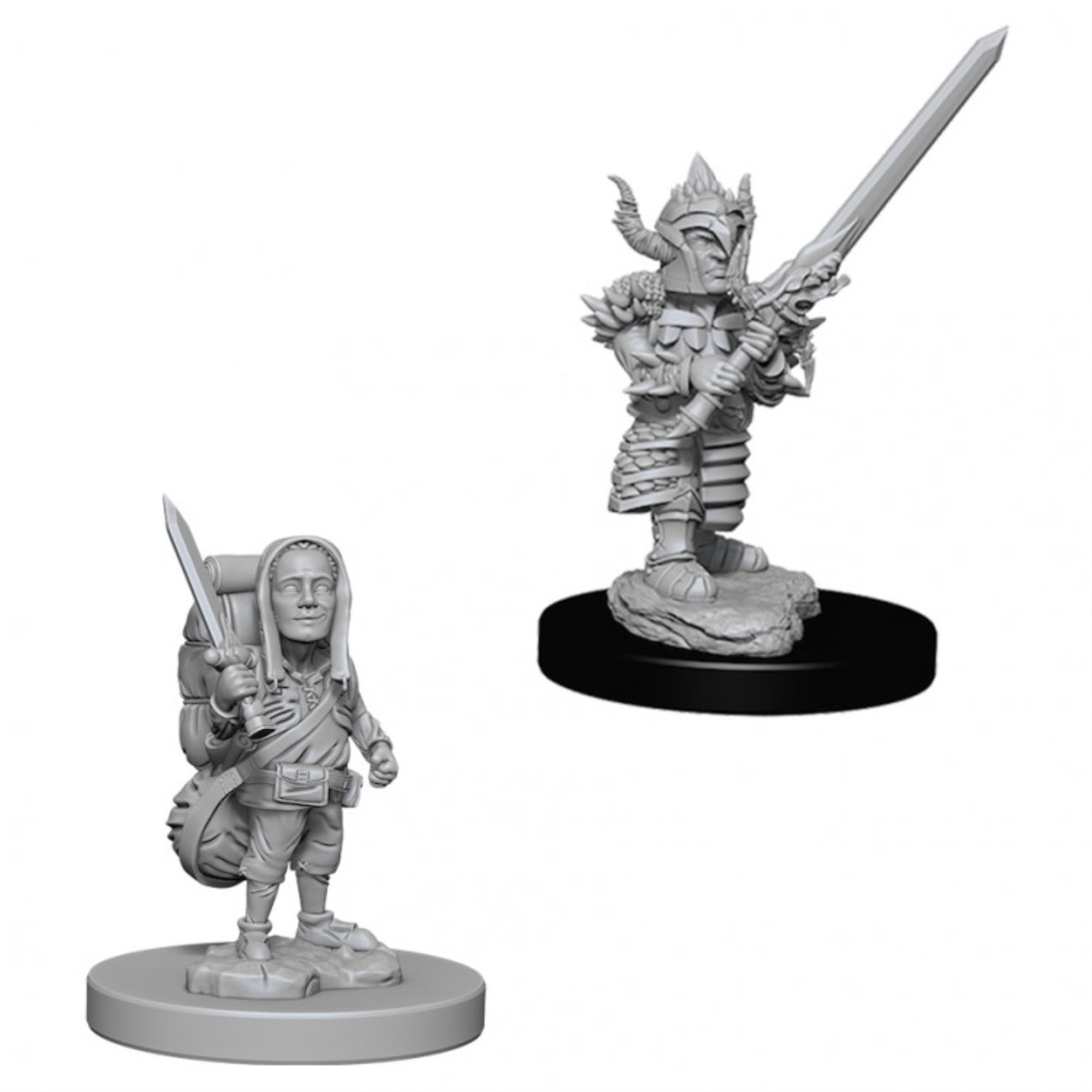 D&D Nolzur's Marvelous Miniatures: Male Halfling Fighter – WizKids