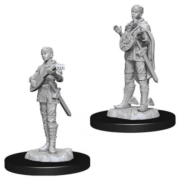 D&D NMU: Female Half-Elf Bard W7