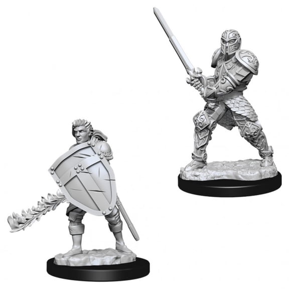 Dungeons & Dragons: Nolzur's Marvelous Unpainted Minis: Male Human Fighter