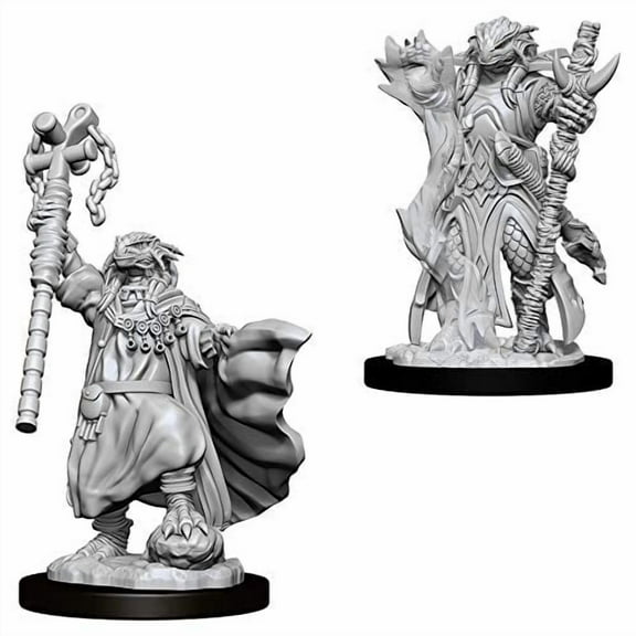 WizKids WZK73674 Dungeons & Dragons Nolzurs Marvelous Female Dragonborn Sorcerer W8 Miniatures