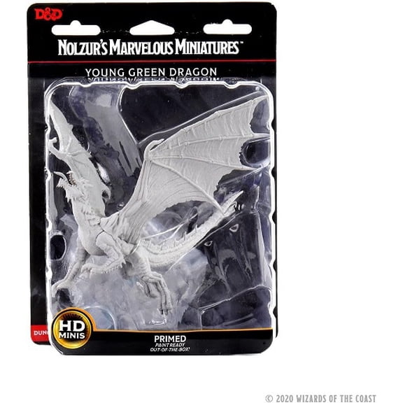 Dungeons & Dragons: Nolzur's Marvelous Unpainted Minis: Young Green Dragon