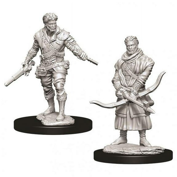 WizKids WZK73702 Dungeons & Dragons Nolzurs Marvelous Male Human Rogue W9 Miniature