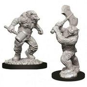 WizKids WZK73715 Dungeons & Dragons Nolzurs Marvelous Wereboar & Werebear W9 Miniature