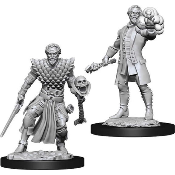 WizKids WZK73836 Dungeons & Dragons Nolzurs Marvelous-Male Human Warlock W10 Miniature