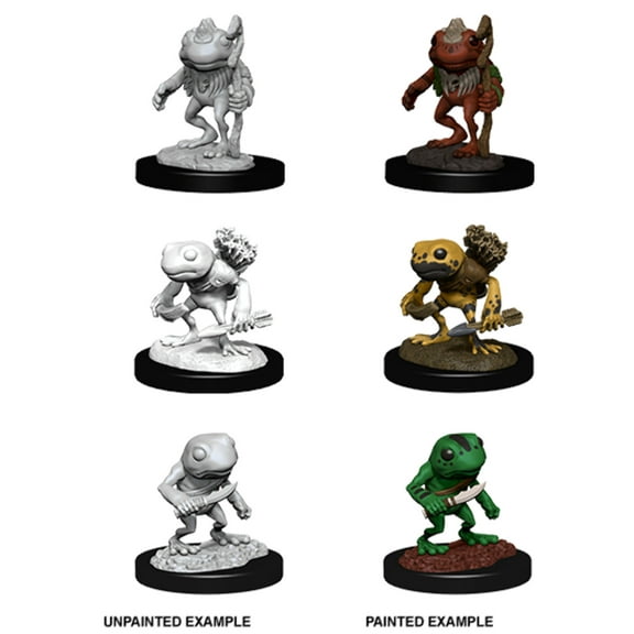 Grung Nozurs Marvelous Miniatures D&D Unpainted Miniatures WizKids