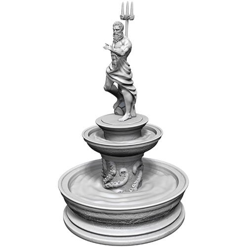 Wizkids: Deep Cuts Unpainted Miniatures: Fountain