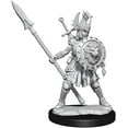 thumbnail image 1 of D&D Frameworks: Human Fighter Female - Unpainted and Unassembled, 1 of 2