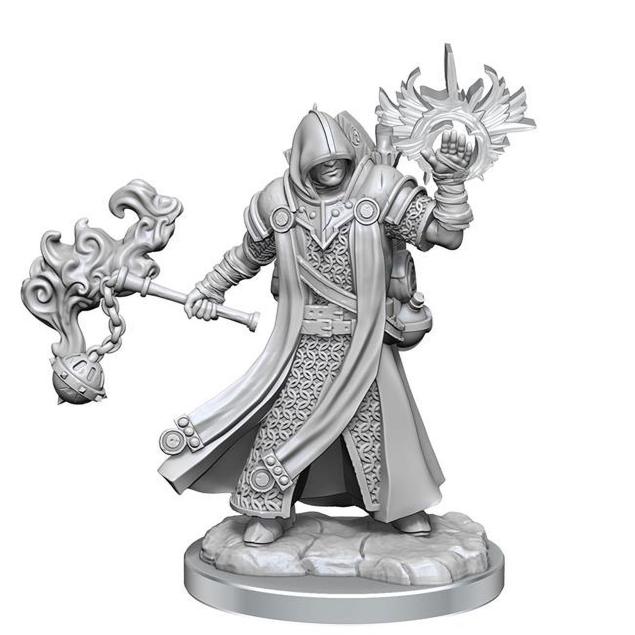 WizKids WZK75071 Male Dungeons &amp; Dragons Frameworks Wave 1 Human Cleric ...