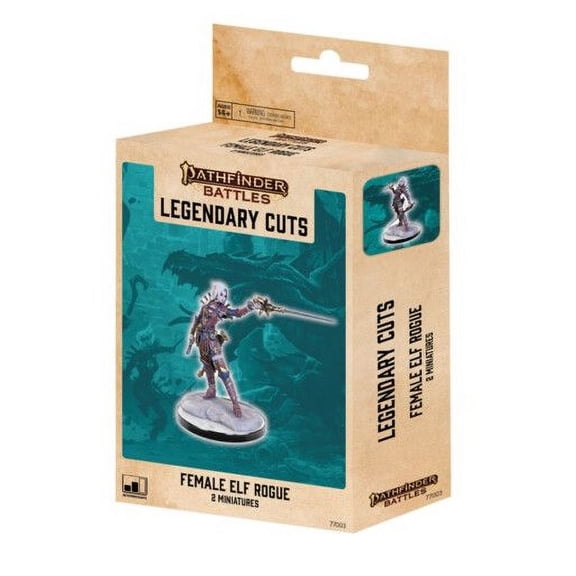 WizKids Pathfinder - Legendary Cuts: Female Elf Rogue