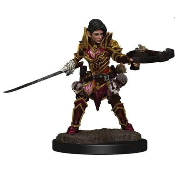 Pathfinder Battles Premium Painted Figure: W2 Half-Elf Swashbuckler