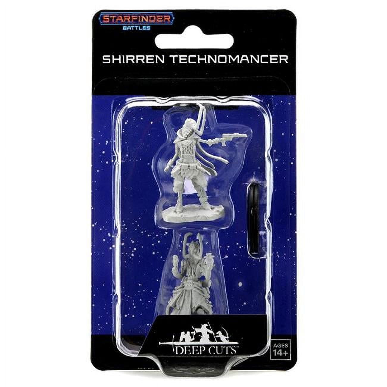 WizKids WZK90335 Starfinder Deep Cut - Shirren Technomancer W15 ...