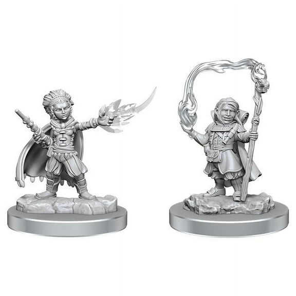 WizKids WZK90413 Dungeons & Dragons Nolzurs Marvelous Halfling Wizards W20 Miniature