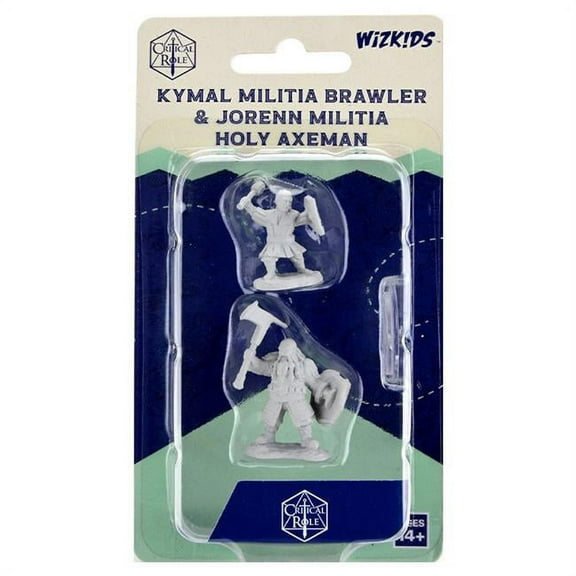 WizKids Kymal Militia Brawler & Jorenn Militia Holy Axeman New