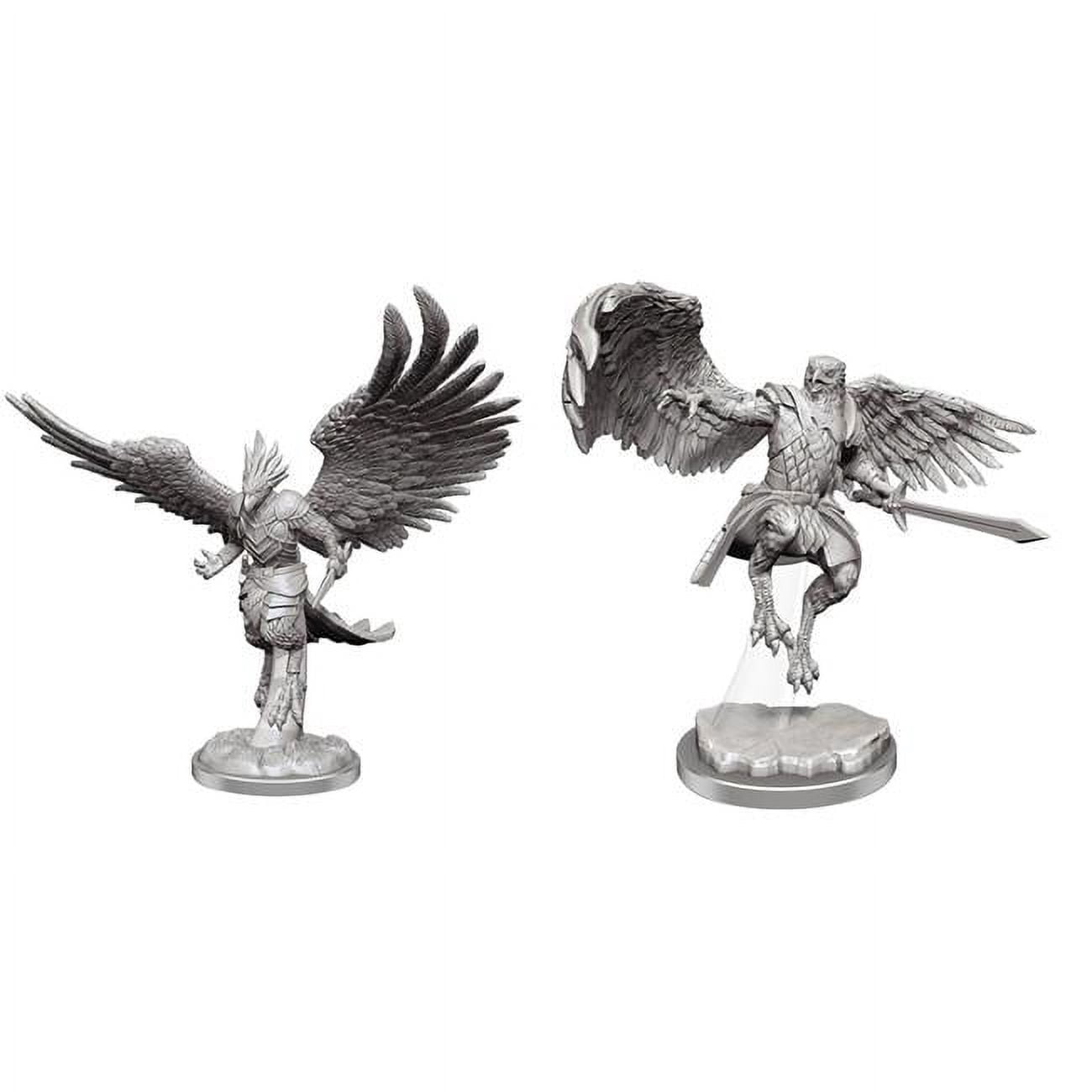 D&D Nolzur's Marvelous Miniatures - Aarakocra Paladin Unpainted Figure For Tabletop RPG