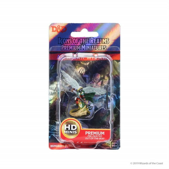 WizKids WZK93005 Dungeons & Dragons Icons of The Realms Premium Aasimar Female Wizard Miniatures