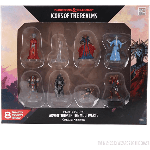 WizKids WZK96295 Dungeons & Dragons Icons of the Realms Planescape Multiverse Charact Miniature