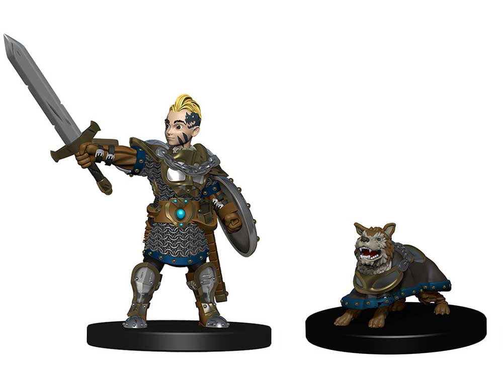 WizKids Wardlings Boy Druid & Tree Creature RPG Miniature Figure - Pre-Painted D&D Fantasy Model - View #8