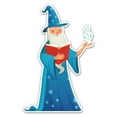 thumbnail image 1 of Wizard - 3" Vinyl Sticker - For Car Laptop I-Pad Phone Helmet Hard Hat - Waterproof Decal, 1 of 1