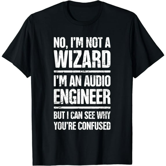Wizard - Audio Engineer / Funny Sound Guy T-Shirt