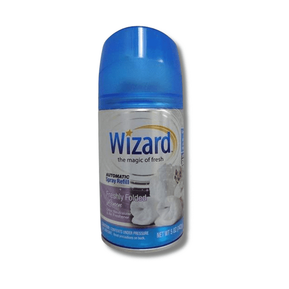 Wizard Automatic Spray Refill Freshly Folded Linen 5 oz – 1-Pack