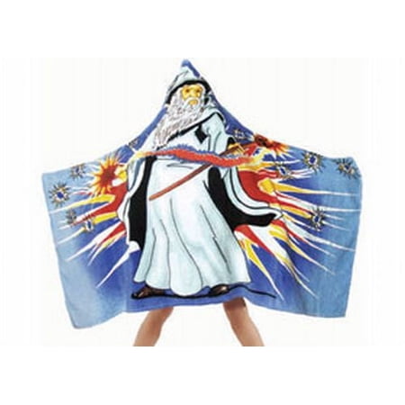 Wizard Beach Wrap Hooded Towel Kids Cotton Bath