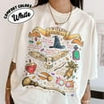 thumbnail image 1 of Wizard Essentials Comfort Colors Shirt, Wizarding World TShirt For Fan, Halloween Fall Season Tee, Gift For Book Lover T-shirt,White color,size L, 1 of 5