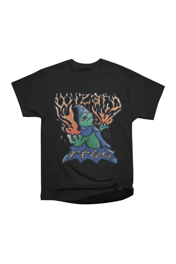 Wizard Frog T-Shirt Tee Gift For Him Merch For Her Apparel For Friend
